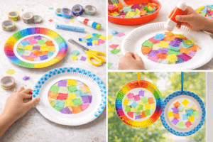 Sonnenfänger aus Pappteller (super stabil, super schnell)