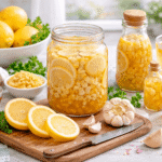 Zitrone Knoblauch Kur