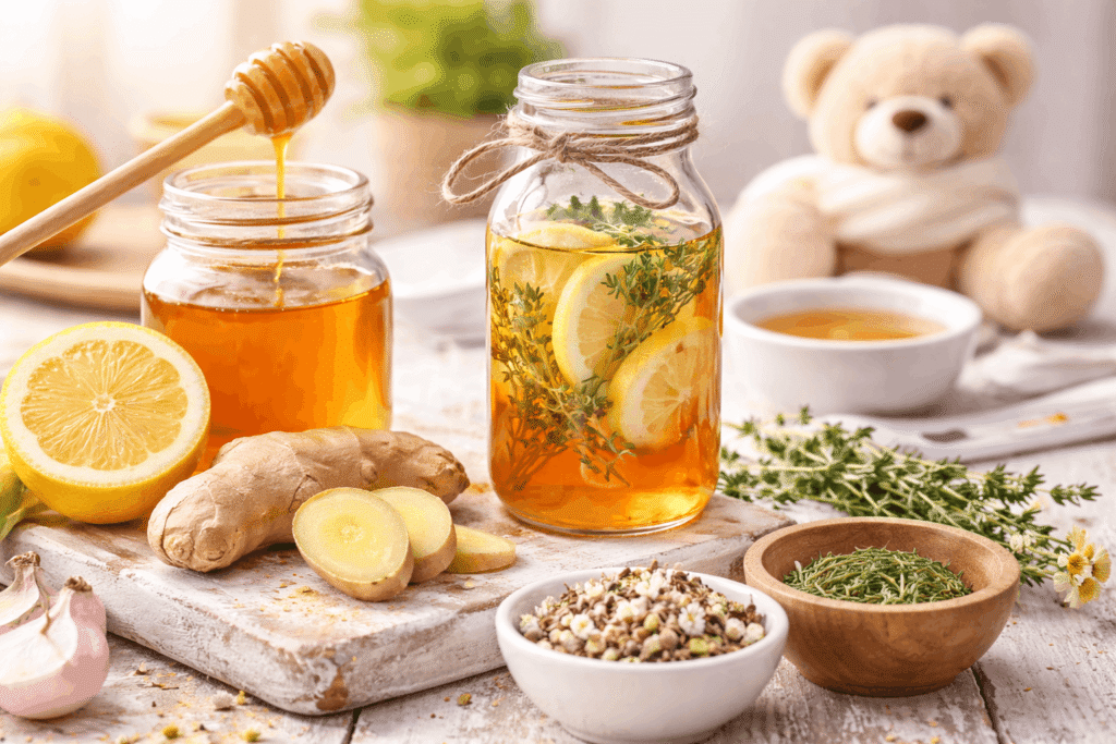 Hustensaft für Kinder selber machen