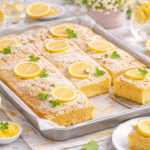 Blechkuchen Zitrone