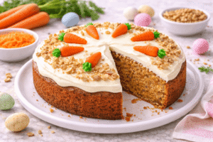 Saftiger Karottenkuchen
