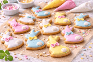 Osterhasen-Plätzchen