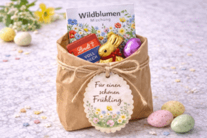 Samenpäckchen + Schokolade