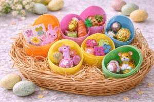 Befüllbare Ostereier mit Mini-Überraschungen