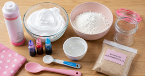 Fluffy Slime selber machen – ohne Borax, ohne Kontaktlinsenlösung, in 20 Minuten