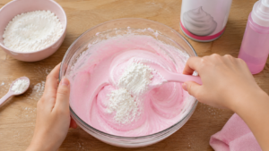 Fluffy Slime selber machen