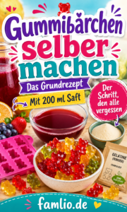 Gummibärchen selber machen