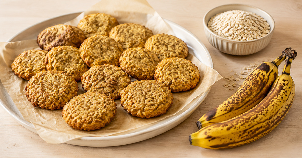Bananenkekse für Kinder