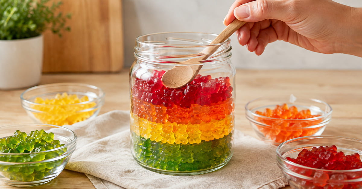 Gummibärchen Geschenk