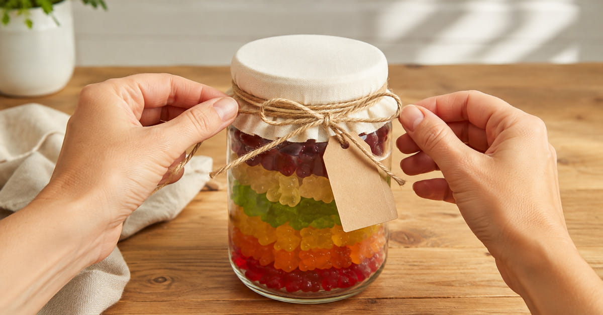 Gummibärchen Geschenk