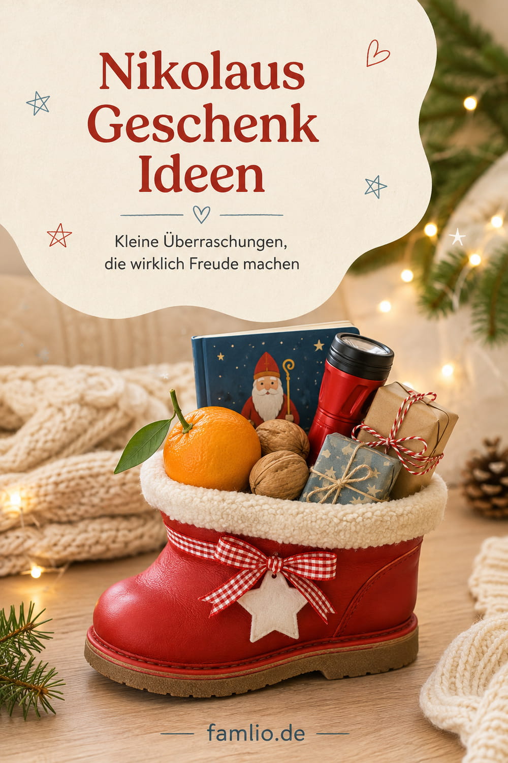 Nikolaus Geschenk Ideen – kleine Überraschungen für den Nikolausstiefel