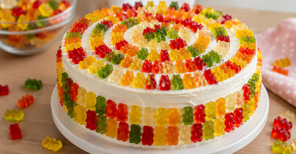 Gummibärchen Torte