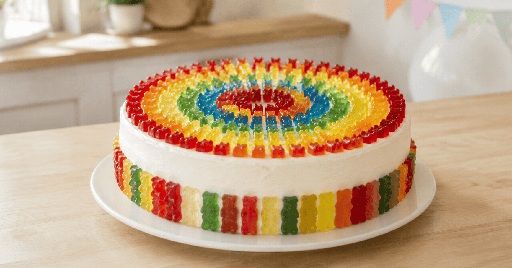 Gummibärchen Torte