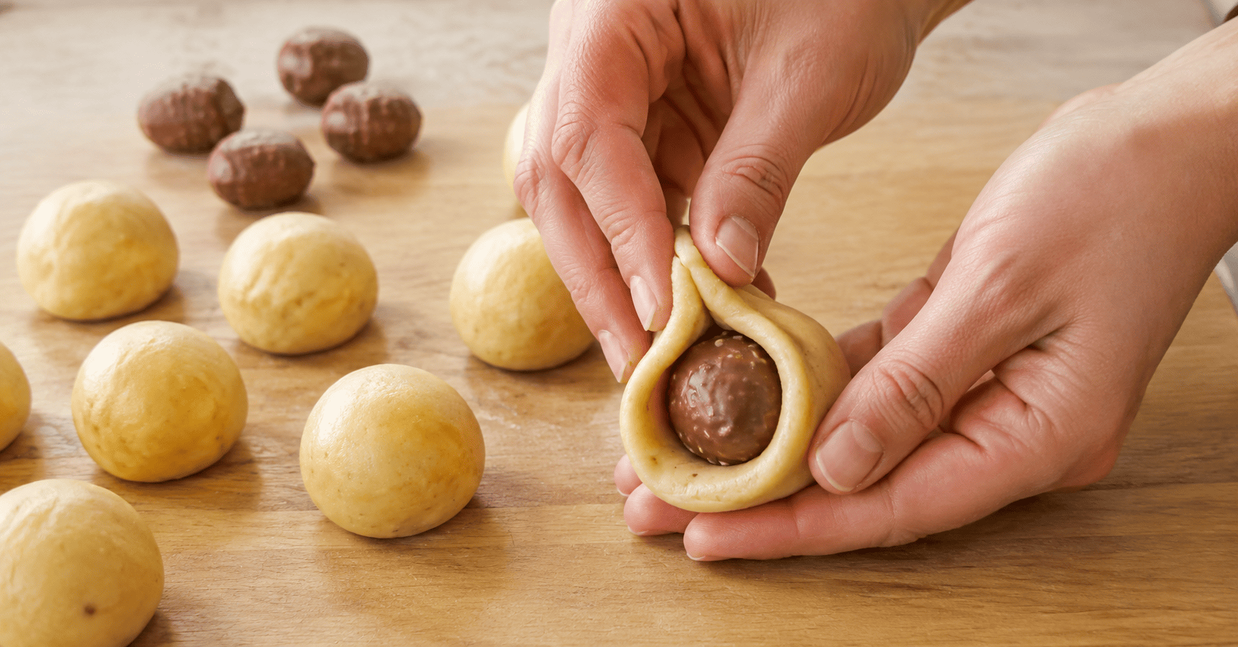 Schoko Bons Plätzchen