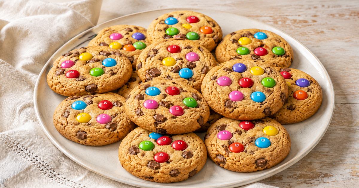 Smarties Plätzchen
