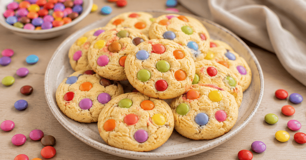 Smarties Plätzchen